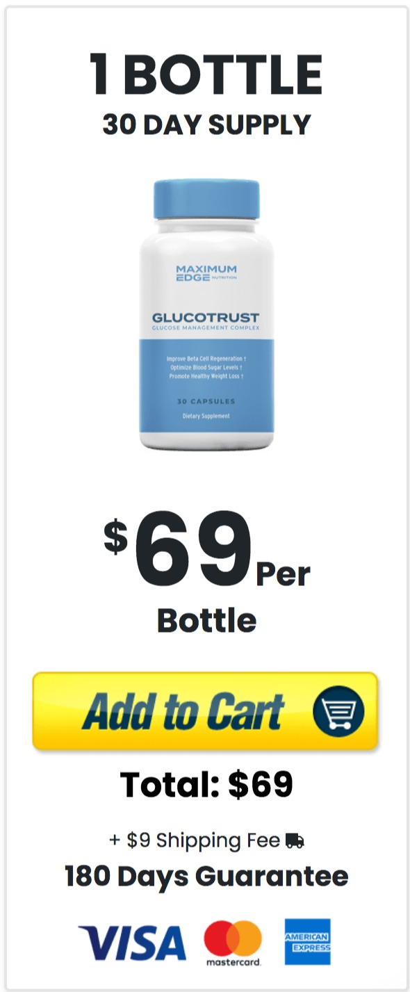 GlucoTrust - 1 bottle